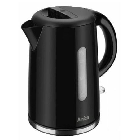 bollitore elettrico amica kf1002 1.7l/2200w nero [hkamiczkf100200]