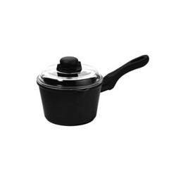 Casseruola per induzione risoli 1 manico con coperchio cm.16 [risoli]