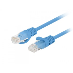 cavo di rete lanberg pcu6-20cc-0300 utp cat 6 3m blu 10pz