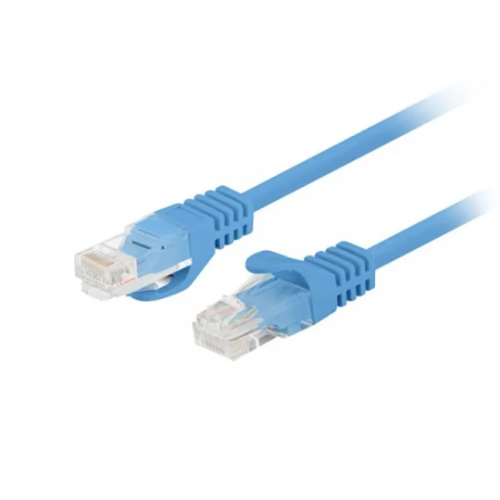cavo di rete lanberg pcu6-20cc-0300 utp cat 6 3m blu 10pz