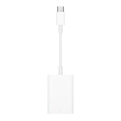 lettore schede di memoria apple mw653zm/a usb-c bianco [akappkuamw65300]