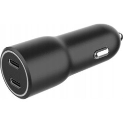 caricabatterie da auto gembird usb tipo c 40w nero [asgemlu00000010]