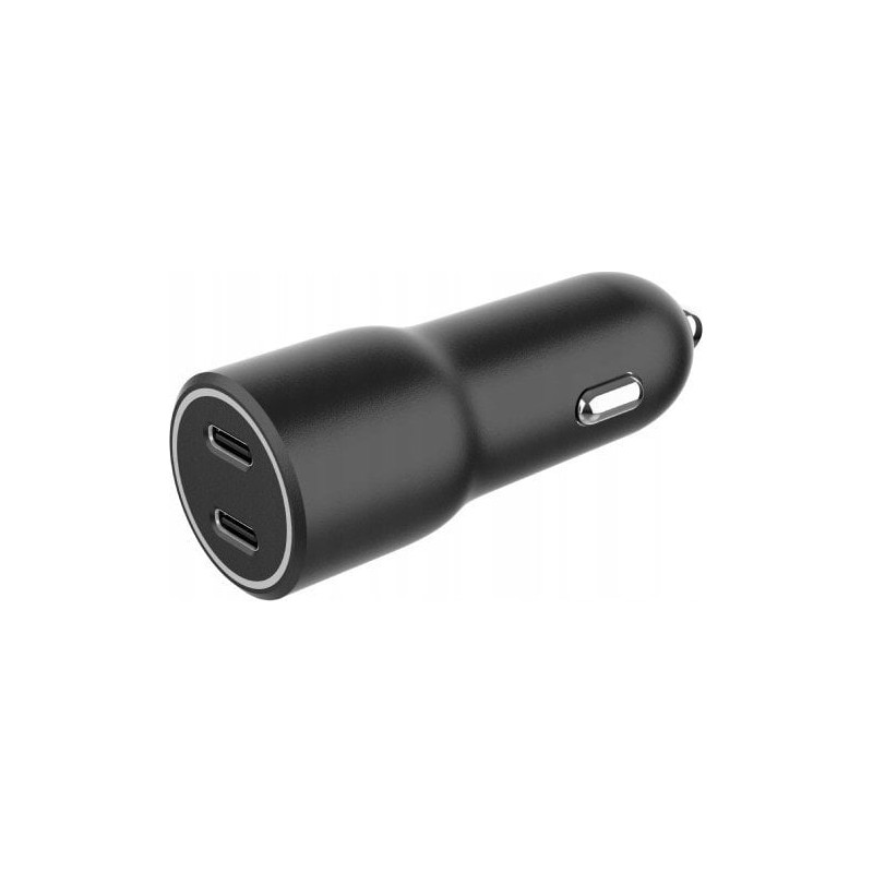 caricabatterie da auto gembird usb tipo c 40w nero [asgemlu00000010]