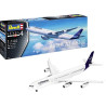 modellino revell airbus a340-300 lufthans 1/144 aereo in plastica