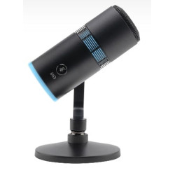 microfono thronmax capsule v8 rgb a condensatore 96khz rgb nero [tm-v8]