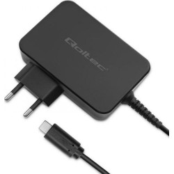 caricabatterie rapido qoltec pd 120w turbo 5-28v/3-4.5a/usb-c/nero