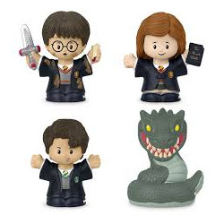 mattel little people harry potter e camera dei segreti 7cm multicolore