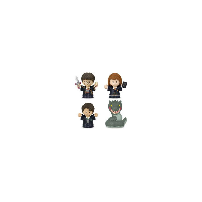 mattel little people harry potter e camera dei segreti 7cm multicolore