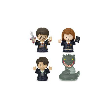 mattel little people harry potter e camera dei segreti 7cm multicolore