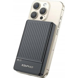 batteria portatile awei powerbank magsafe 10000mah/22.5w nero [azaweuapawe0195]