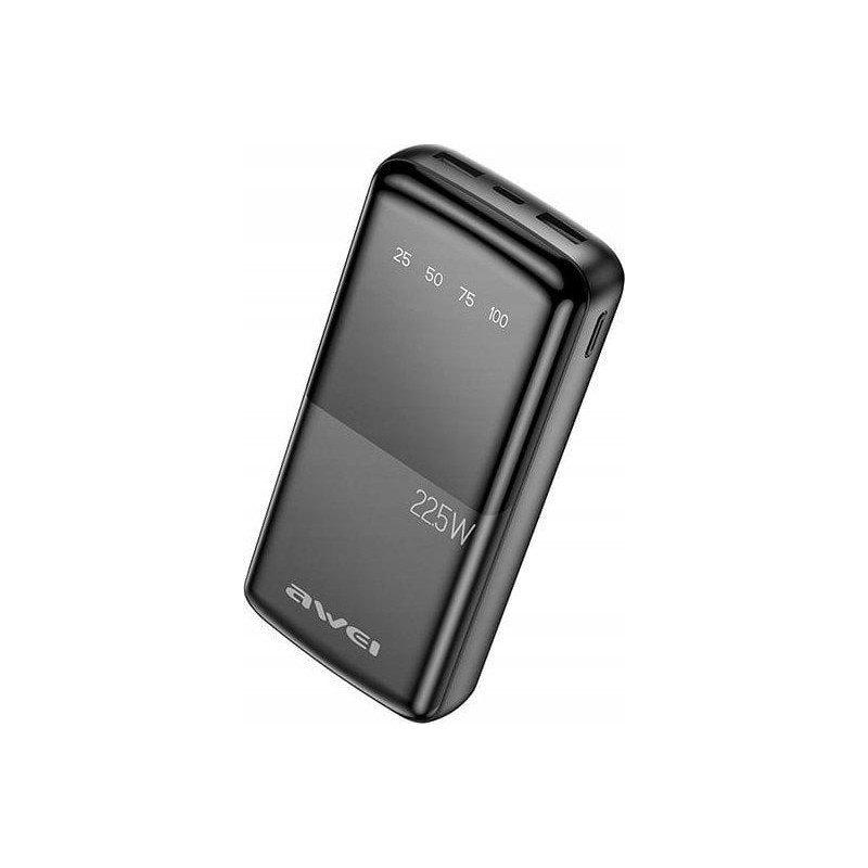 batteria portatile awei powerbank p13k 22.5w 20000mah nero [azaweuapawe0210]