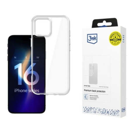 custodia 3mk armor case per iphone 16 pro trasparente [5903108579742]