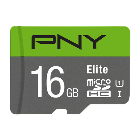 16gb scheda di memoria pny elite microsdhc classe 10 [sfpnymdg16185gw]