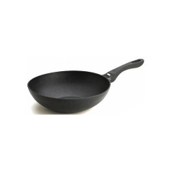 Wok per induzione risoli 1 manico cm.28 [risoli]