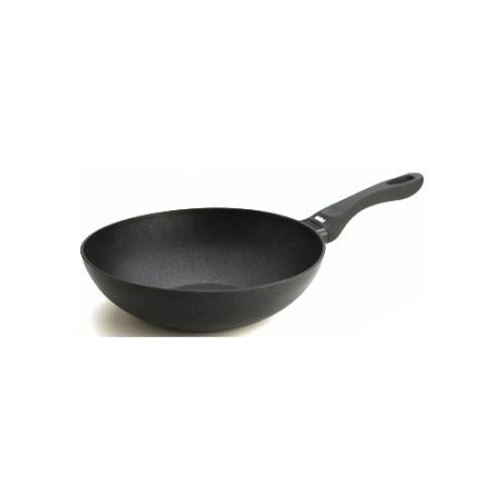Wok per induzione risoli 1 manico cm.28 [risoli]