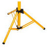 supporto da lavoro per proiettori led stand maclean mce583 giallo