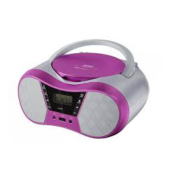radiolettore eltra lila2 cd/usb/bt rosa [ubeltrolila2roz]