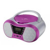 radiolettore eltra lila2 cd/usb/bt rosa [ubeltrolila2roz]