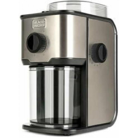 macinacaffe' elettrico black+decker bxcg151e 150w/grana 200g/nero