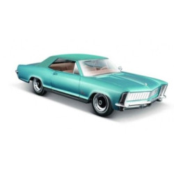 modellino maisto buick riviera 1965 1/24 blu [jomstpkcci12147]