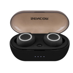 auricolari sencor sep 510bt bk wireless/bluetooth 5.0 nero [uhsecrdbsep510b]