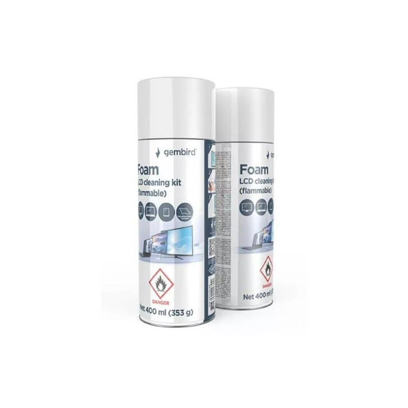schiuma detergente gembird lcd 400ml [abgemi000000000]
