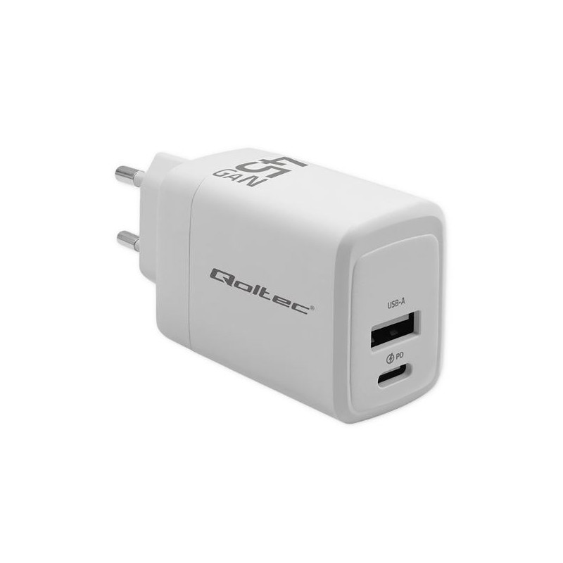 alimentatore da rete qoltec 5-20v/1.5-3a/45w bianco [azqolul00051825]