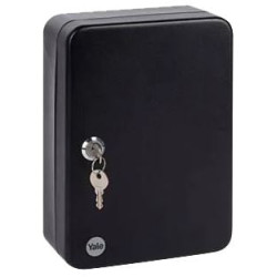 cassetta portachiavi con serratura a chiave yale 30x24x8cm 46chiavi