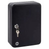 cassetta portachiavi con serratura a chiave yale 30x24x8cm 46chiavi