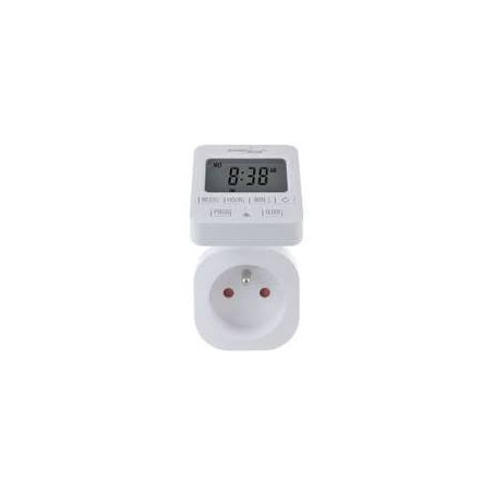 timer digitale greenblue gb605 e 16a 3680w ip20 bianco [qugeemegrgb605e]