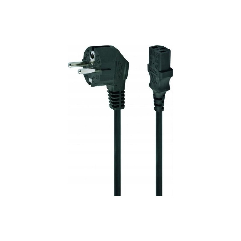 cavo di alimentazione gembird c13 per monitor 1m nero [akgemkz00000008]
