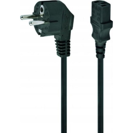 cavo di alimentazione gembird c13 per monitor 1m nero [akgemkz00000008]