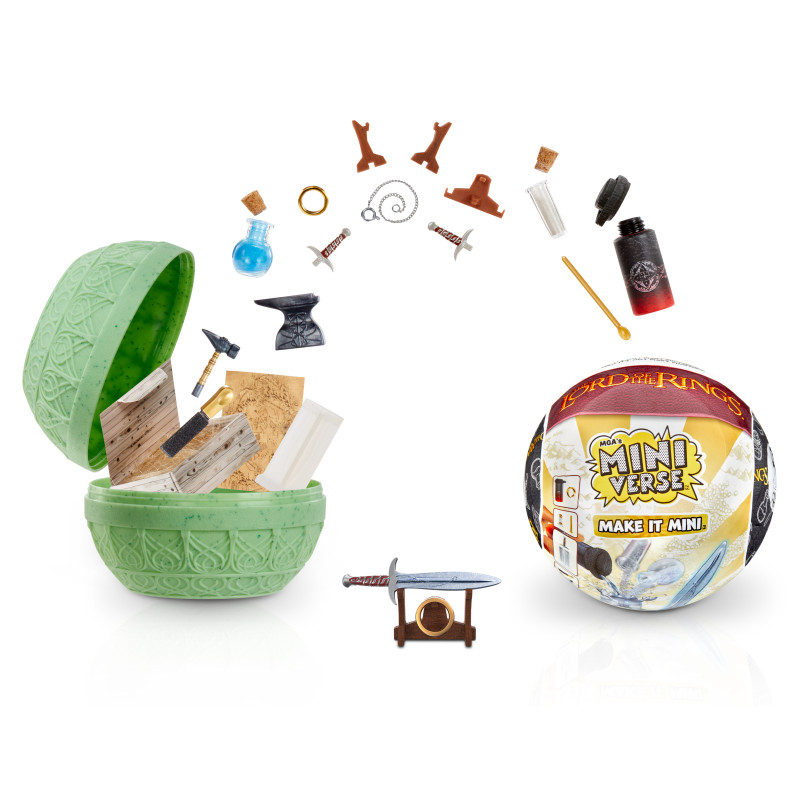 set sa gioco mga miniverse mini il signore degli anelli in plastica