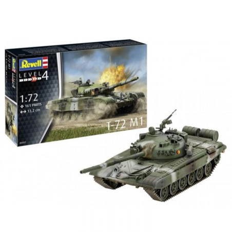 modellino revell t-72 m1 carro armato 1:72 kit da assemblare