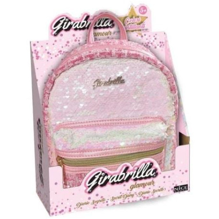 zainetto nice girabrilla tweed rosa