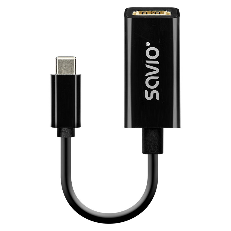 adattatore hdmi savio nero [aksaohvak79]