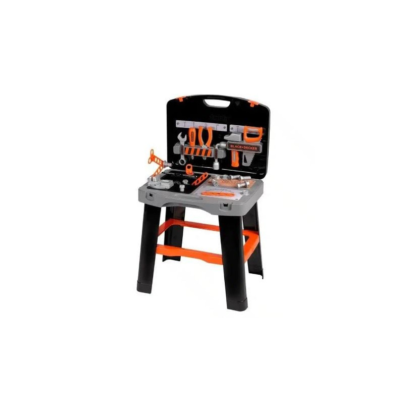 giocattolo smoby black+decker smart banco da lavoro multicolore [w0smod0ua007342]