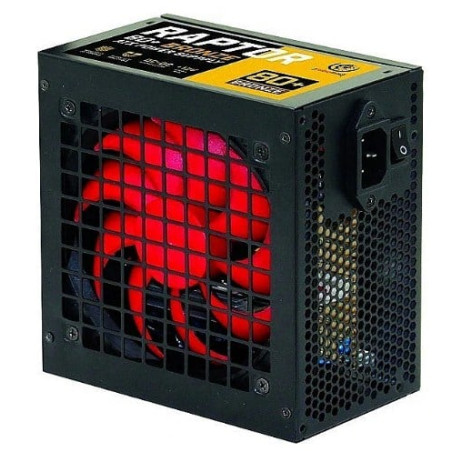 alimentatore 600w rebeltec raptor 80+ bronze atx non modulare nero