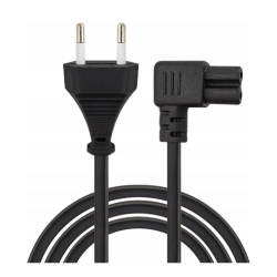 cavo di alimentazione savio cl-186 2pin angolato c7 5m nero [aksaokzc186]