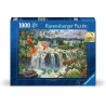 puzzle ravensburger fantastiche cascate di iguazu multicolore 1000pz