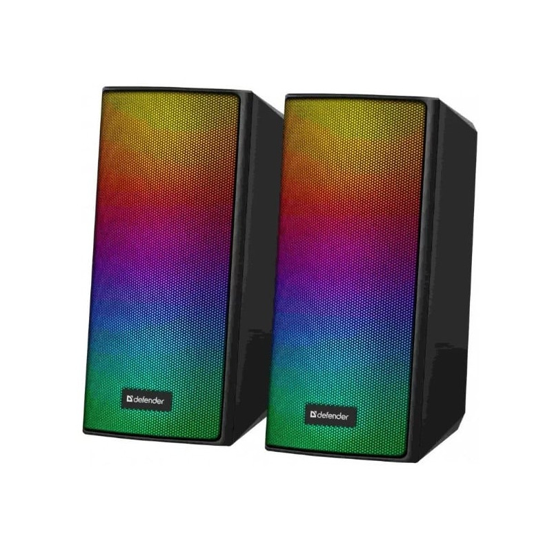 altoparlanti per pc defender spitfire 2.0 6w nero [ugdfdk000000011]