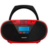 radio aiwa boombox bbtu-400rd fm/cd/mp3 rosso [ubaiwrobbtu400r]