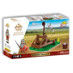 set di costruzioni cobi blocksimpero romano - catapulta multicolore