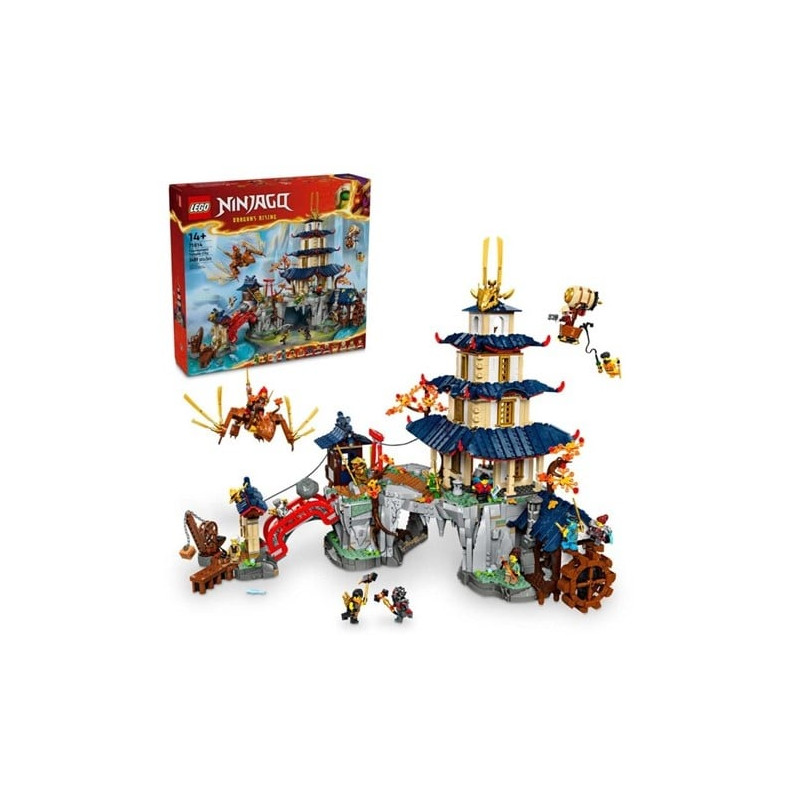 lego ninjago tournament temple city multicolore 3489pz [71814]