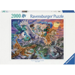 puzzle ravensburger in volo su un pegasus multicolore 2000pz [wzrvpt0uf008064]