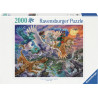 puzzle ravensburger in volo su un pegasus multicolore 2000pz [wzrvpt0uf008064]