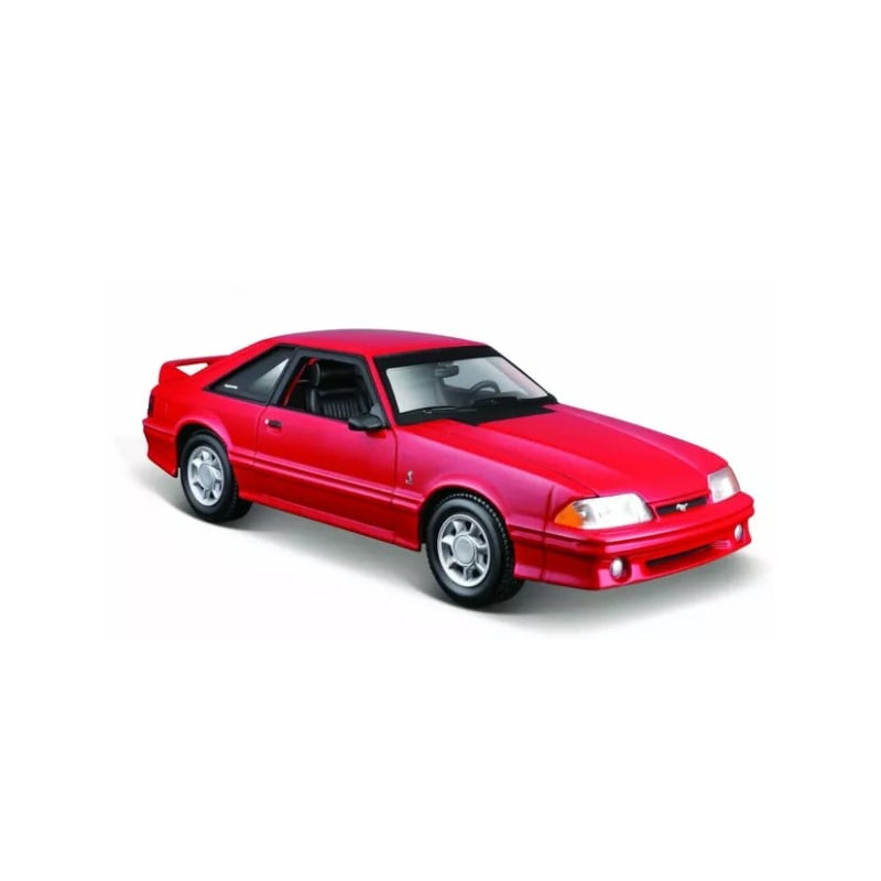 modellino maisto ford mustang svt cobra 1993 1/24 rosso [jomstpkcci29060]