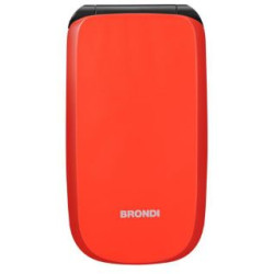 cellulare brondi 2.8'' 0.032gb/32gb/2g/dual sim/800mah/arancio