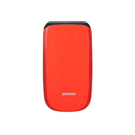 cellulare brondi 2.8'' 0.032gb/32gb/2g/dual sim/800mah/arancio