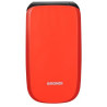 cellulare brondi 2.8'' 0.032gb/32gb/2g/dual sim/800mah/arancio
